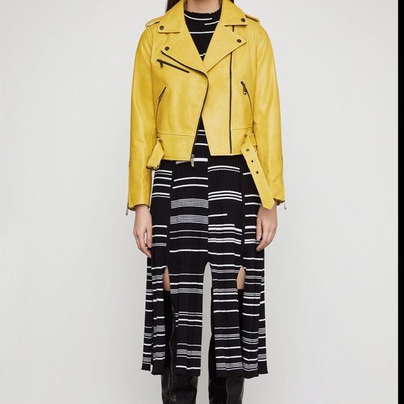 BCBGMAXAZRIA Mila leather moto jacket - Picture 3 of 8